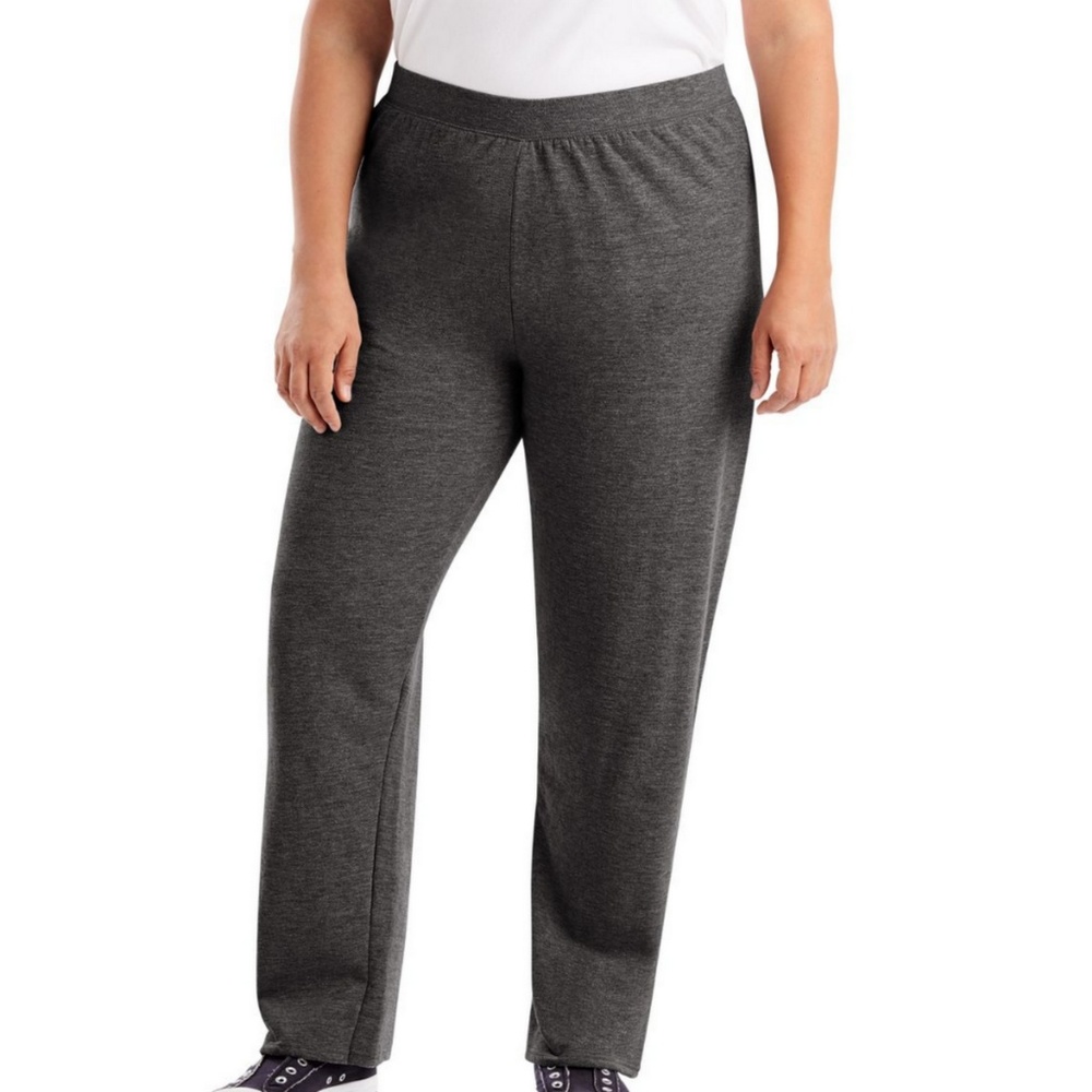 NWT JMS Fleece Open-Leg Sweatpants Sz 4X (26W-28W)